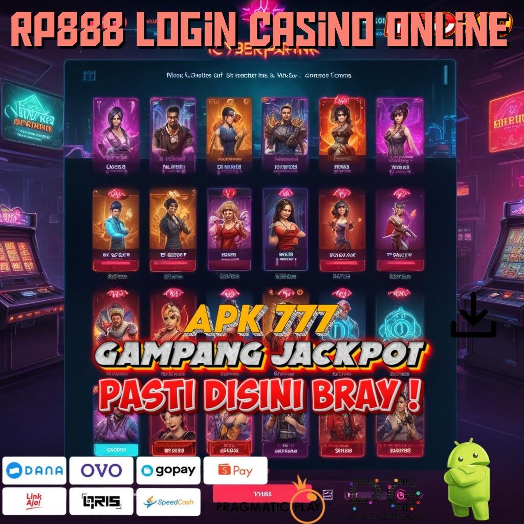 RP888 LOGIN CASINO ONLINE Versi Baru Rebut Jackpot