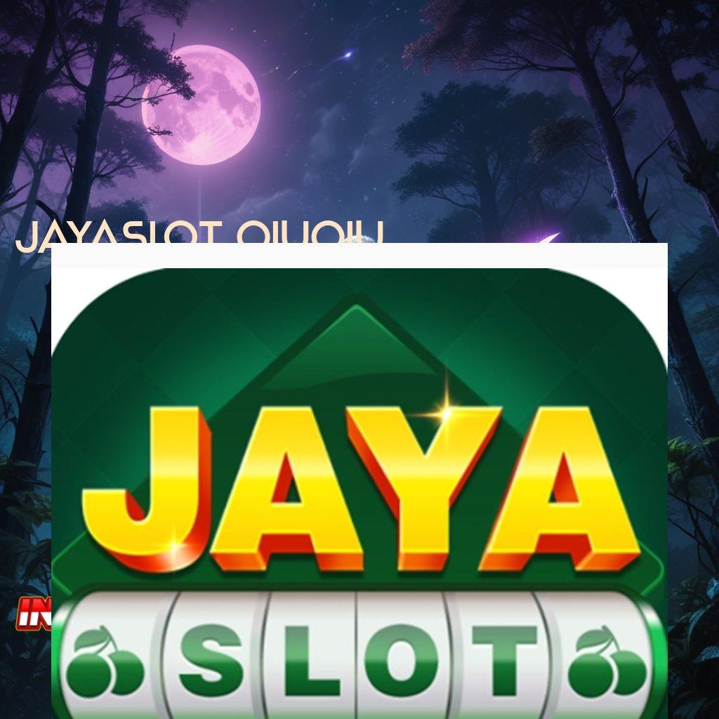 JAYASLOT QIUQIU bidang area kerja titik kontrol lingkup platform digital