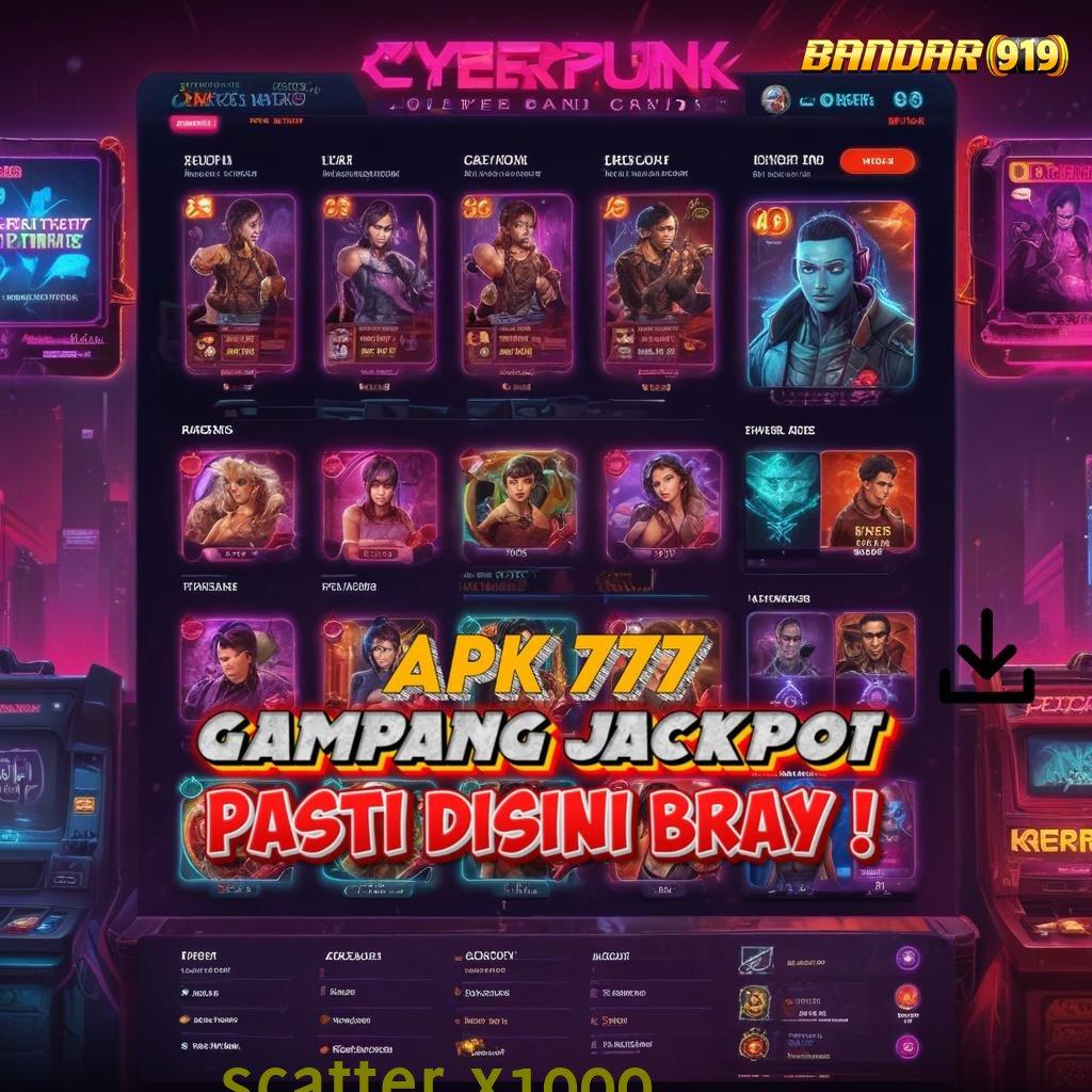 SCATTER X1000 ✔ Mengajarkan Langkah Praktis Cepat dan Jelas