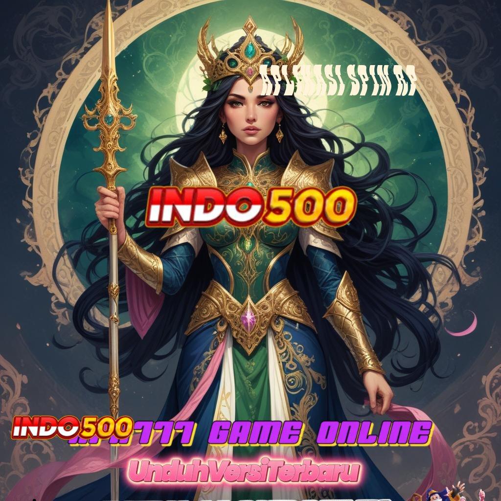 APLIKASI SPIN RP , Rute Aman Mesin Jackpot Online Terpercaya