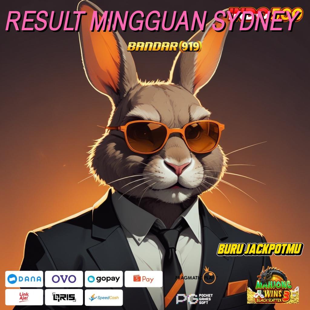 RESULT MINGGUAN SYDNEY # amandemen hebat