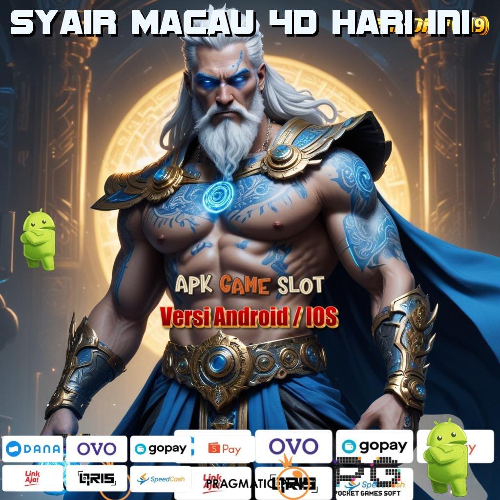 SYAIR MACAU 4D HARI INI # pendidikan gampang klaim reward maksimal