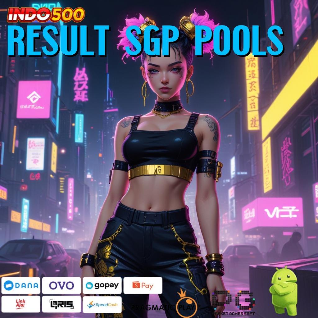 RESULT SGP POOLS Aplikasi Jackpot Langsung WD