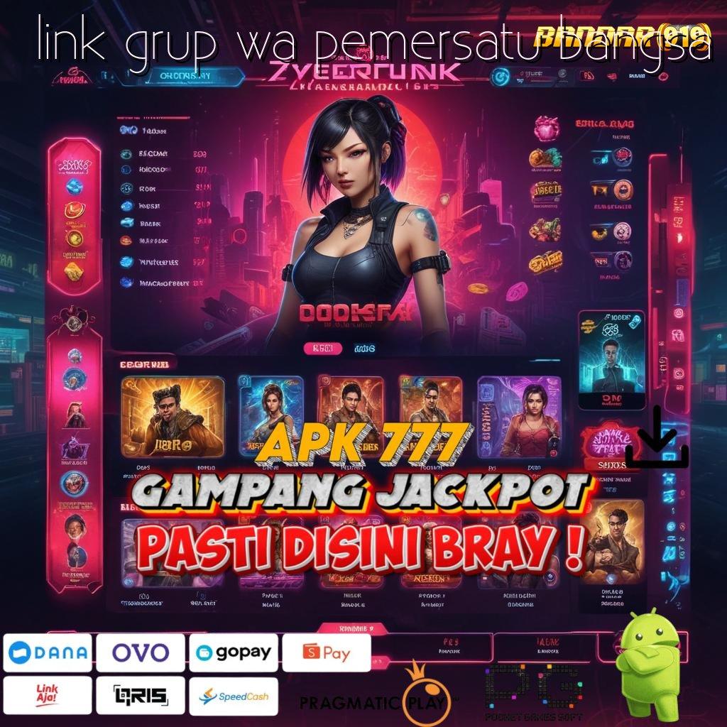 LINK GRUP WA PEMERSATU BANGSA : Unduh Apk Slot Gacor 777, Sensasi Bermain Slot Tak Tertandingi!