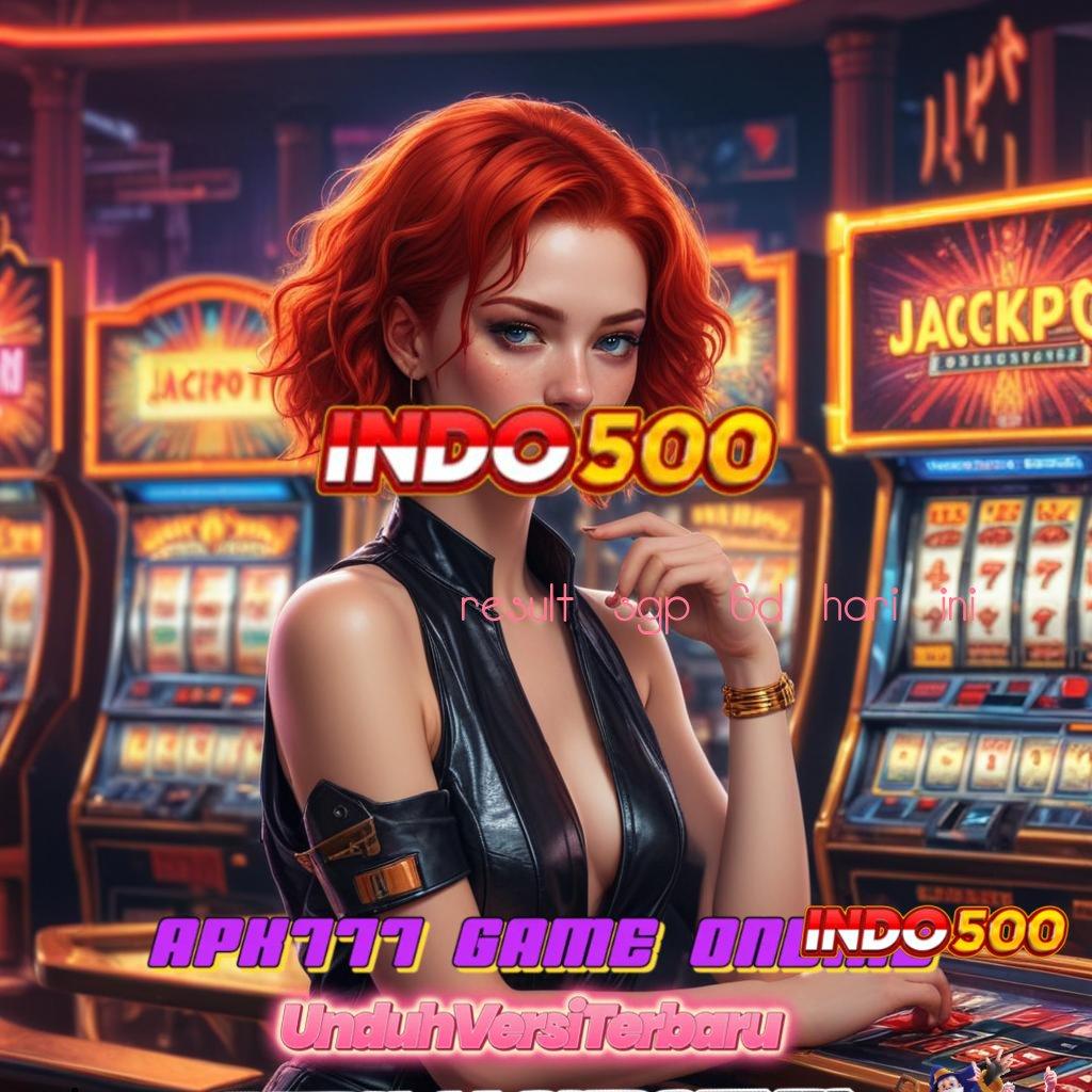 RESULT SGP 6D HARI INI ➤ Slot Pg Soft Maxwin Mudah pola menang yang mengasyikkan