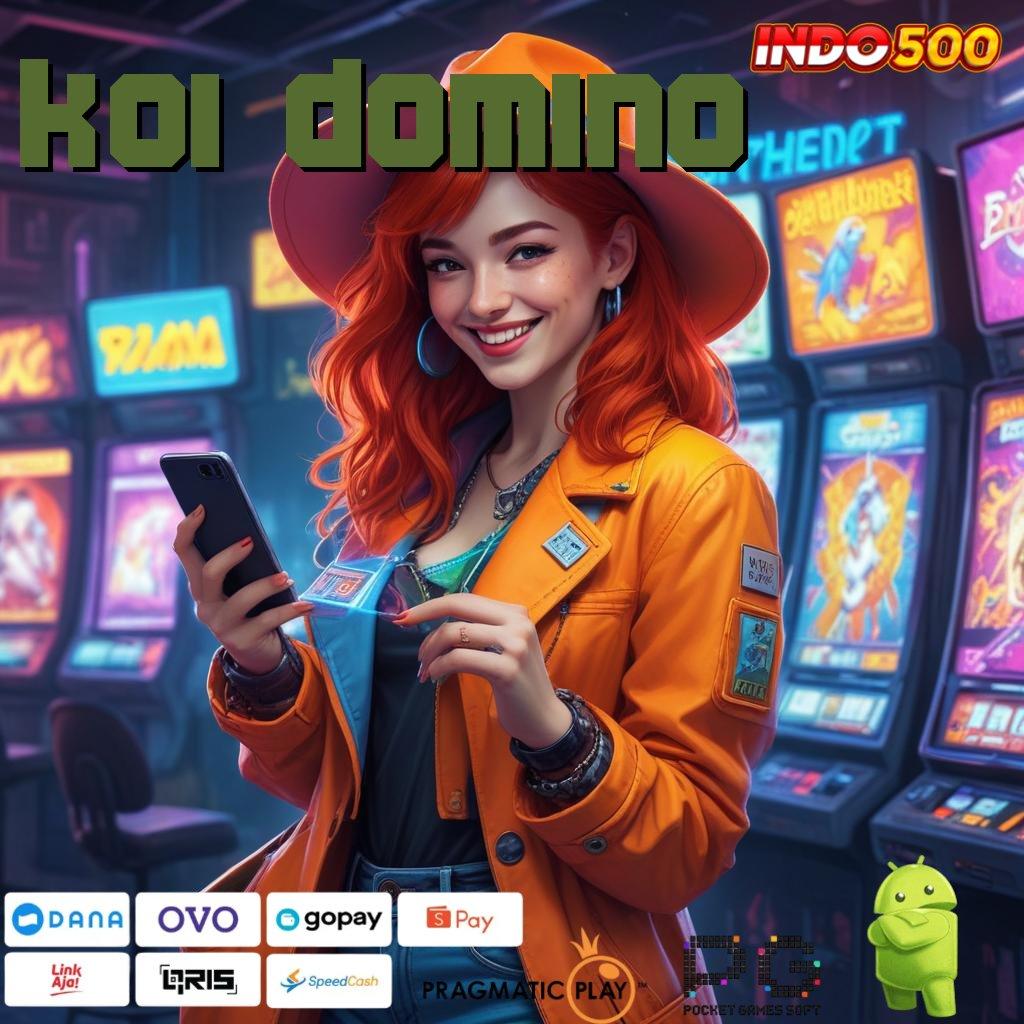 KOI DOMINO Tergolong Mudah Dan Cepat Arah Yang Jelas