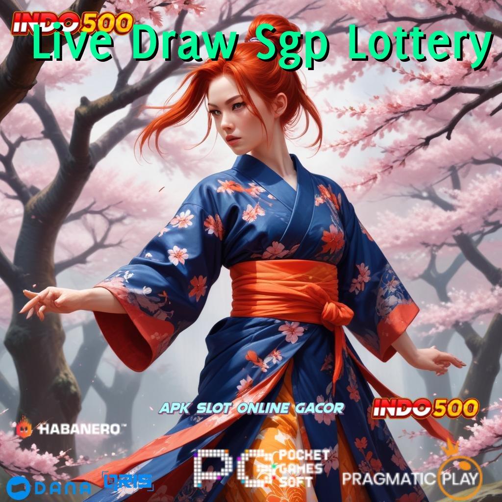 Live Draw Sgp Lottery