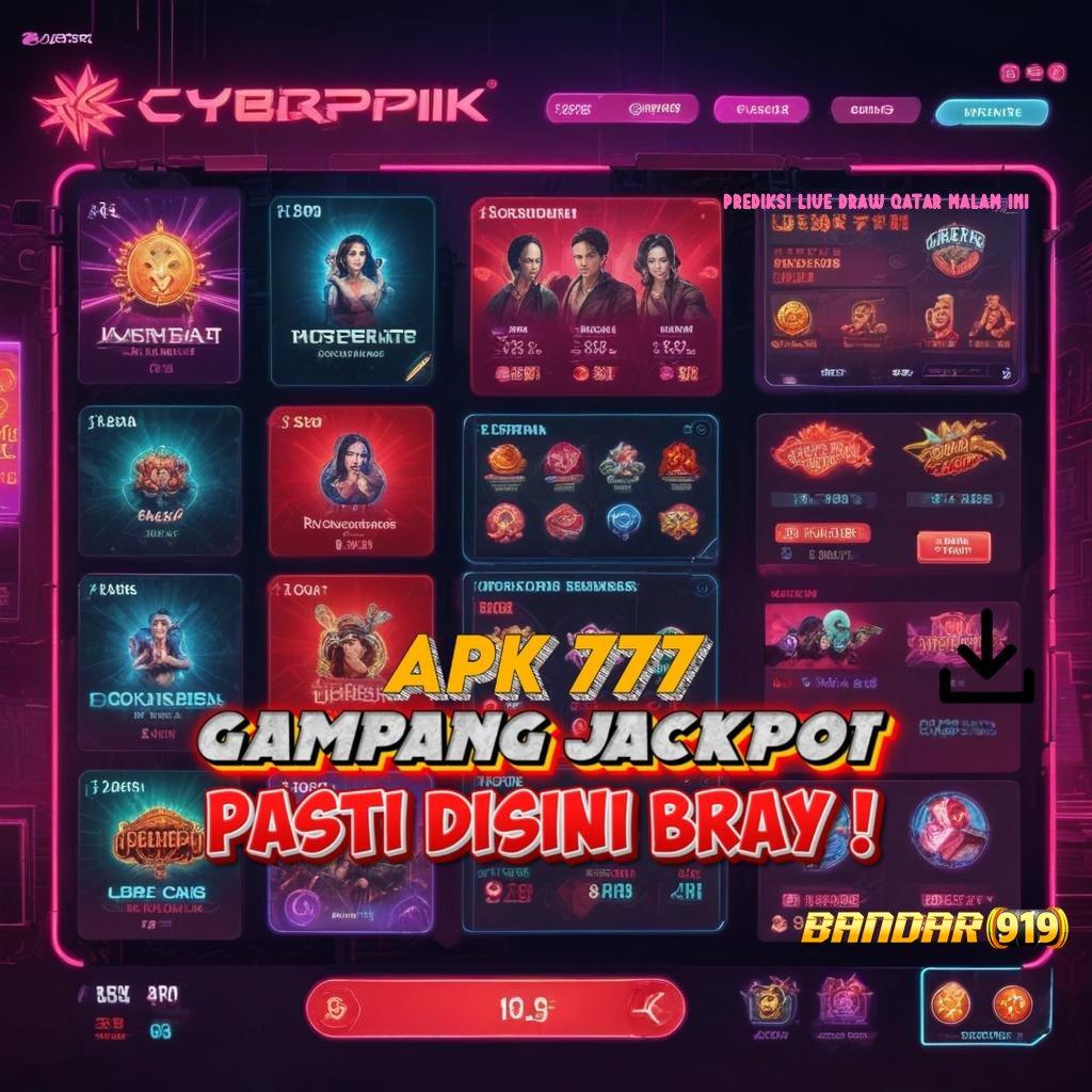 PREDIKSI LIVE DRAW QATAR MALAM INI ✷ RTP Instan Permainan Yang Kompatibel Dengan Aplikasi